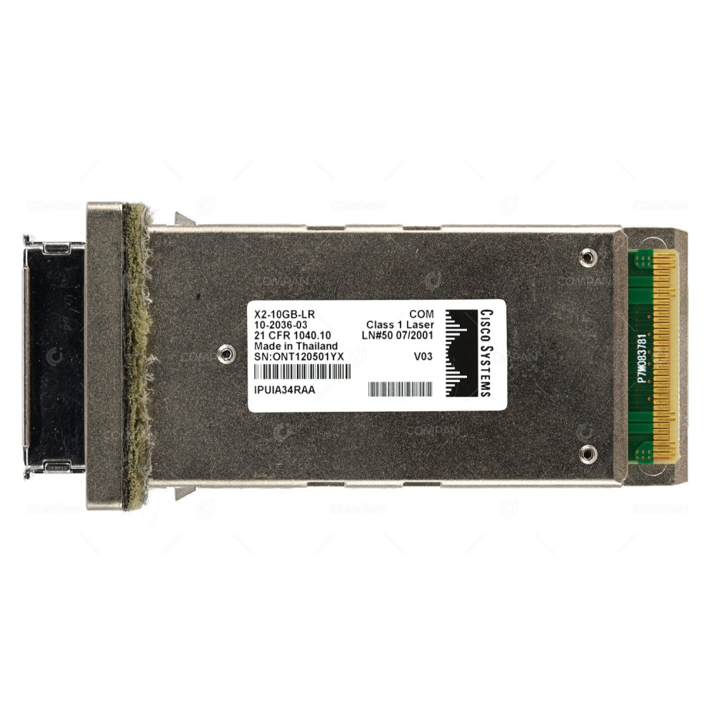 10-2036-03 CISCO X2-10GBASE-LR 10GB V03 1310NM TRANSCEIVER MODULE X2-10GB-LR